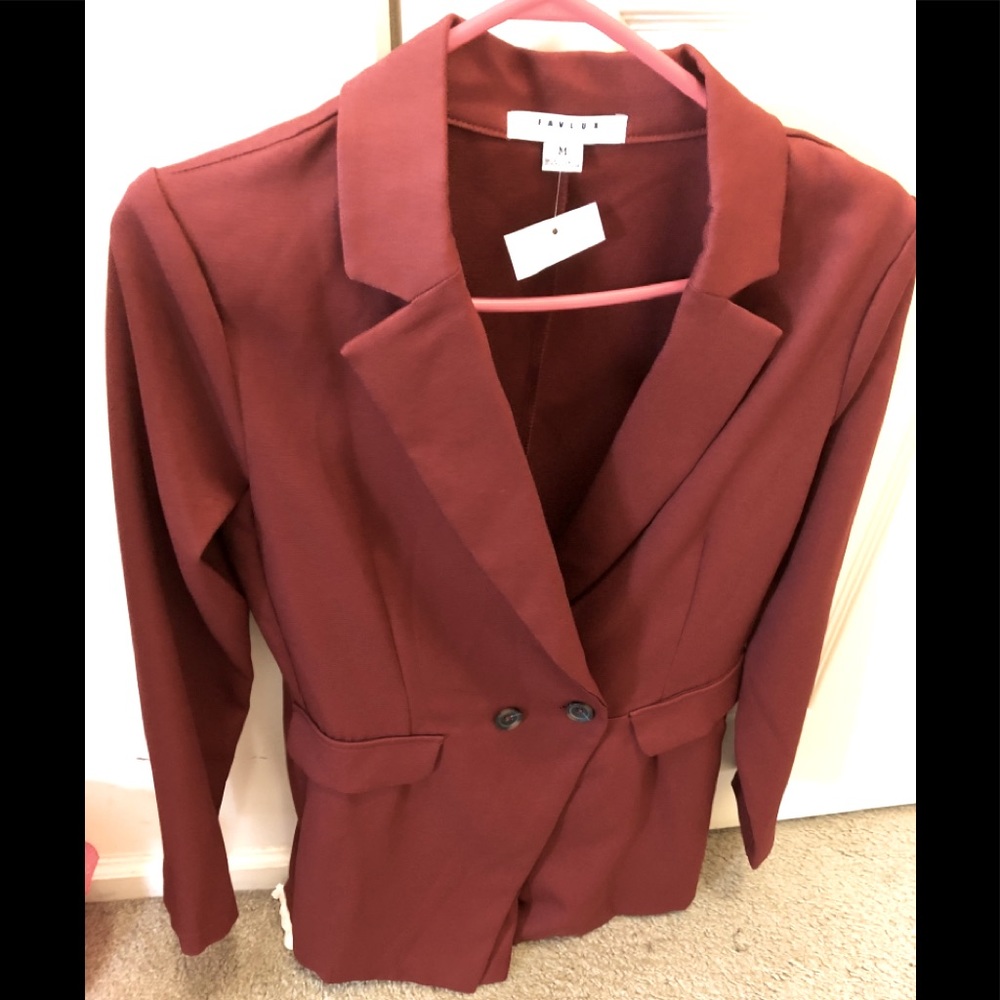 Blazer Styled Romper Suit